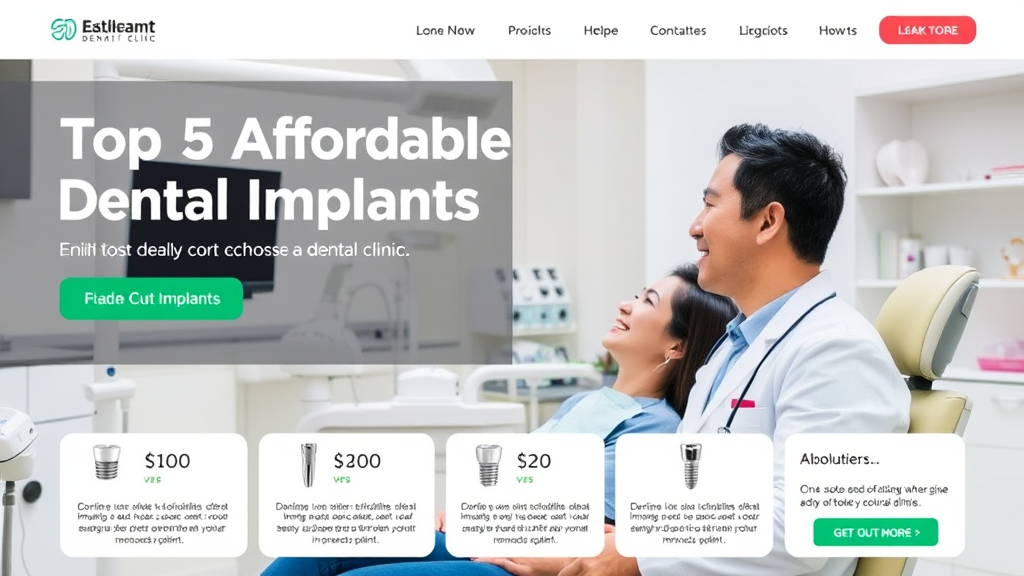 진천군 임플란트 치과 추천 비용 저렴한 Top 5